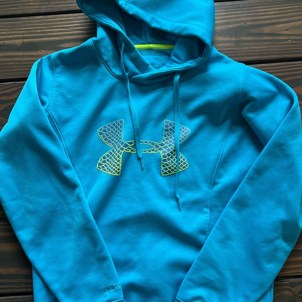 Under Armour Teal ColdGear Hoodie